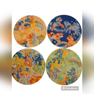 Set of 4 My little pony coasters‎